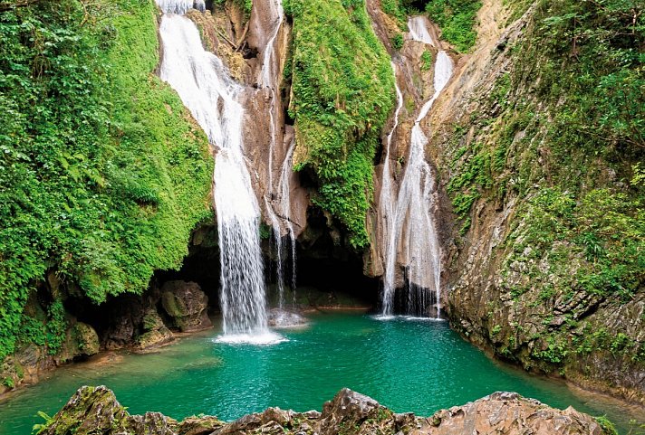 Radreise durch Kubas Westen - Wasserfall Salto del Caburni