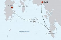 Südliche Inselwelten (ab Phuket/bis Krabi)