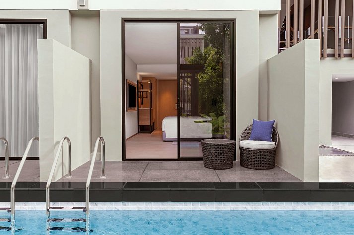 Four Points by Sheraton Phuket Patong Beach Resort - Wohnbeispiel Pool Acces (Zimmercodierung UBQ)
