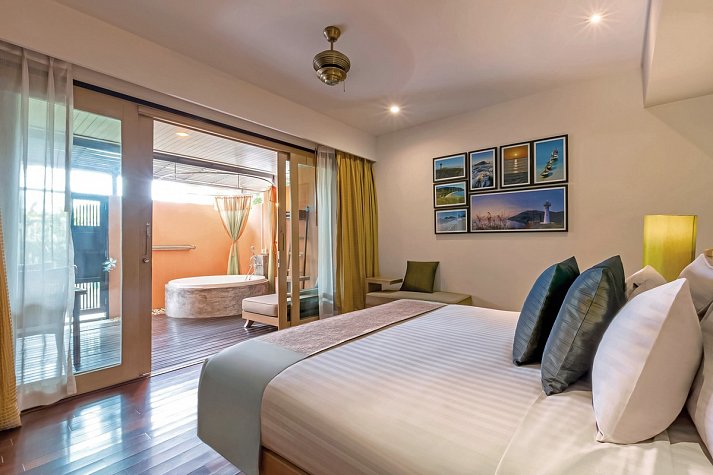 Pakasai Resort - Wohnbeispiel Premier Suite (Zimmercodierung WM1)