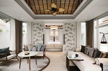 Banyan Tree Krabi - Wohnbeispiel Beachfront Pool Villa (Zimmercodierung VBO)