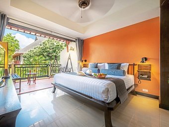 Chada Lanta Beach Resort - Wohnbeispiel Silver Suite (Zimmercodierung WB2)