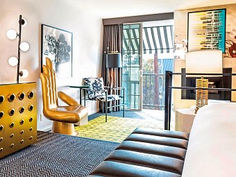 The Montrose at Beverly Hills - Wohnbeispiel Deluxe King Suite (Zimmercodierung WD1)