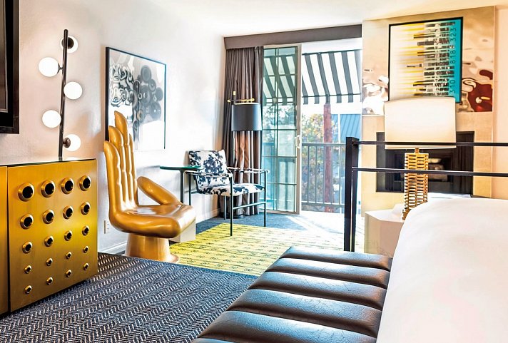 The Montrose at Beverly Hills - Wohnbeispiel Deluxe King Suite (Zimmercodierung WD1)