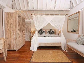 Gili Eco Villas - Wohnbeispiel 1 Bedroom Bungalow (Zimmercodierung BB1)