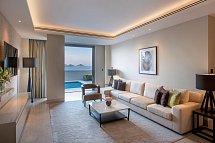 Kempinski Hotel Muscat - Wohnbeispiel Grand Deluxe Plunge Pool Suite (Zimmercodierung WDP)