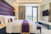 Kempinski Hotel Muscat - Wohnbeispiel Deluxe Sea View Suite (Zimmercodierung WDM)