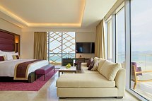 Kempinski Hotel Muscat - Wohnbeispiel Grand Deluxe Sea View (Zimmercodierung UD2)