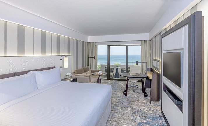 InterContinental Muscat - Wohnbeispiel Classic Sea View Room (Zimmercodierung UMM)