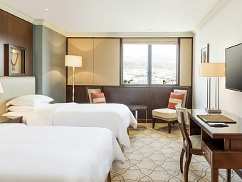 Sheraton Oman Hotel - Wohnbeispiel Deluxe (Zimmercodierung UD1)