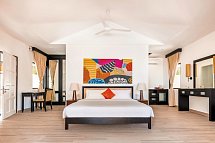 Angsana Velavaru Maldives - Wohnbeispiel Deluxe Beachfront Pool Villa (Zimmercodierungen VBR, VDR & FBR)