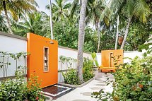 Angsana Velavaru Maldives - Wohnbeispiel Beachfront Villa (Zimmercodierung VB1)