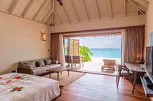 Veligandu Maldives Resort Island - Wohnbeispiel Jacuzzi Beach Villa (Zimmercodierungen VB2, VB3 & VB7)