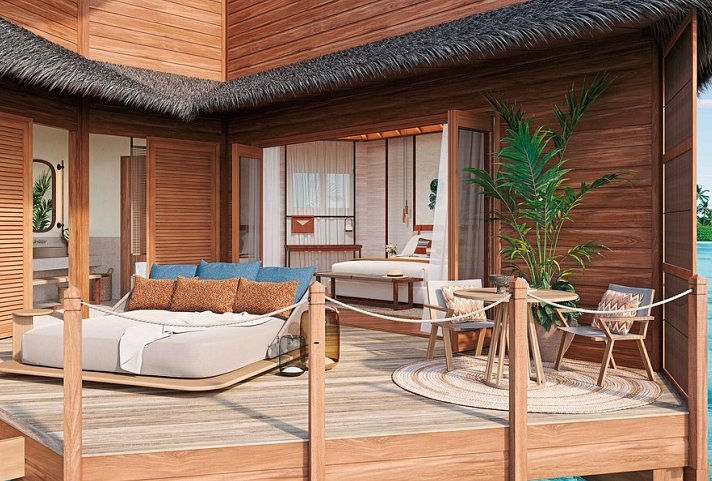 V Villas Mirihi Maldives - MGallery Collection - Modellbild Water Villa (Zimmercodierung VX1)