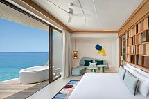 Centara Grand Lagoon Maldives - Wohnbeispiel One-Bedroom Overwater Villa with Jacuzzi (Zimmercodierungen VX1 & VV1)