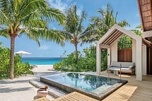 JW Marriott Maldives Kaafu Atoll Island Resort - Wohnbeispiel Beach Pool Villa (Zimmercodierung VB1)