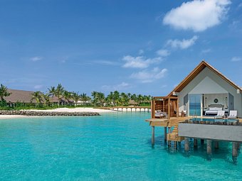 JW Marriott Maldives Kaafu Atoll Island Resort - Wohnbeispiel Overwater Pool Villa (Zimmercodierung VX1)