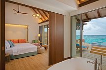 Meyyafushi Maldives - Wohnbeispiel Water Pool Villa (Zimmercodierungen VX2 & VV3)