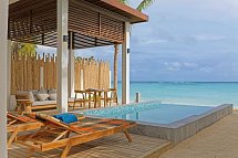 Meyyafushi Maldives - Wohnbeispiel Beach Pool Suite (Zimmercodierungen VB2 & VV4)