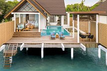 Meyyafushi Maldives - Wohnbeispiel Semi Ocean Pool Suite (Zimmercodierungen VX3 & VV5)