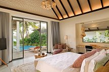 Meyyafushi Maldives - Wohnbeispiel Beach Pool Villa (Zimmercodierungen VB1 & VV1)