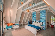 Oaga Art Resort Maldives - Wohnbeispiel Bodu Beach Pool Villa Haruge (Zimmercodierung VB2)