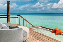 SO/ Maldives - Wohnbeispiel Water Pool Villa (Zimmercodierungen VL1 & VX1)