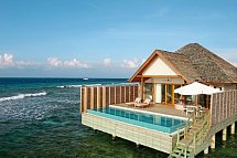 Emerald Faarufushi Resort & Spa - Wohnbeispiel Water Villa with Pool (Zimmercodierungen VX1 & VX2)