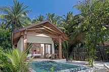 Fiyavalhu Maldives - Wohnbeispiel Premium Beach Pool Villa (Zimmercodierung UD2)