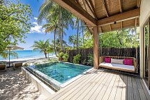 Fiyavalhu Maldives - Wohnbeispiel Premium Beach Pool Villa (Zimmercodierung UD2)