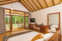 Fiyavalhu Maldives - Wohnbeispiel Deluxe Garden Villa (Zimmercodierung US1)