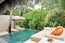 Ayada Maldives - Wohnbeispiel Beach Villa with Pool (Zimmercodierung VB1)