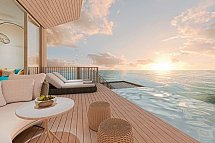 Centara Mirage Lagoon Maldives - Wohnbeispiel Mirage Overwater Sunset Pool Villa (Zimmercodierungen VX1 & VX7)