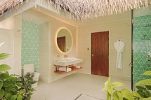 Nova Maldives - Beispiel Bad Beach Villa (Zimmercodierungen VP1, VB1, VB2, VB3, FB1 & FB2)