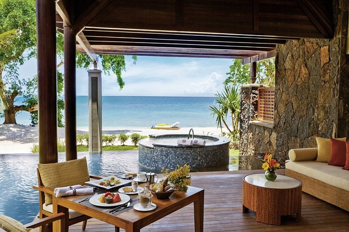 Le Jadis Beach Resort & Wellness - Wohnbeispiel Luxury Beachfront Jet Pool Suite (Zimmercodierungen WUM & WHM)