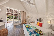 La Pirogue Mauritius - Wohnbeispiel Garden Bungalow (Zimmercodierungen BBG, BCG & BHG)