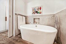 La Pirogue Mauritius - Badezimmer Deluxe Beach Family Pavillon (Zimmercodierung UD1)