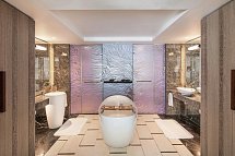 Shangri-La Le Touessrok, Mauritius - Badezimmer Frangipani Ocean View Junior Suite (Zimmercodierungen J2M, U1M & JB2)