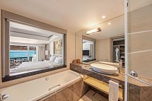 Shangri-La Le Touessrok, Mauritius - Badezimmer Coral Beachfront (Zimmercodierungen UD1 & UDM)