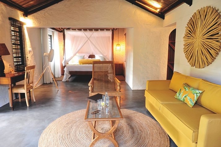 Lakaz Chamarel - Wohnbeispiel Suite (Zimmercodierungen US1 & UH2)