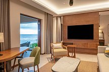 Hilton Mauritius Resort & Spa - Wohnbeispiel Beachfront Junior Suite (Zimmercodierungen JBO & JHO)
