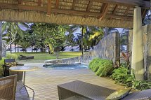 Trou aux Biches Beachcomber - Wohnbeispiel Beachfront Pool Suite (Zimmercodierungen WBO, WHO & WC1)