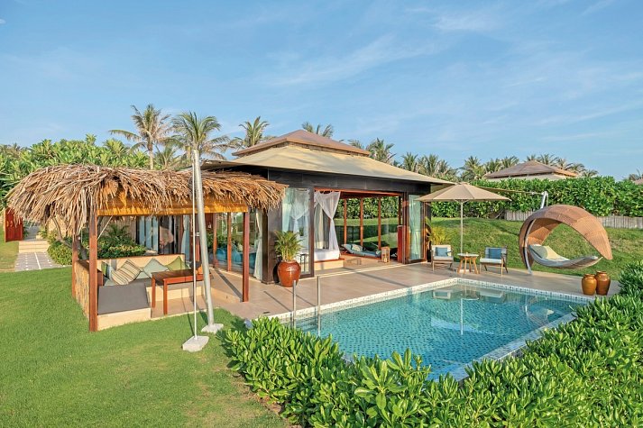 Fusion Resort Cam Ranh - Wohnbeispiel Beachfront Pool Villa (Zimmercodierung VBO)