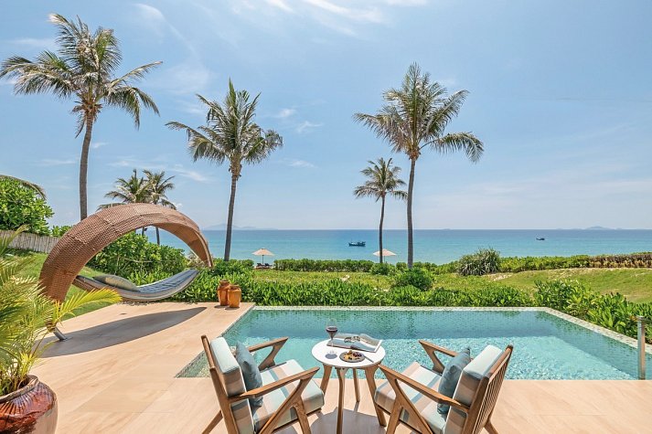 Fusion Resort Cam Ranh - Wohnbeispiel Beachfront Pool Villa (Zimmercodierung VBO)
