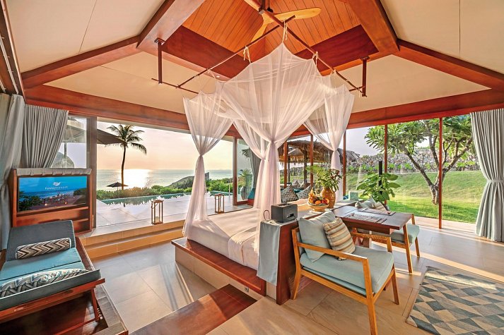 Fusion Resort Cam Ranh - Wohnbeispiel Beachfront Pool Villa (Zimmercodierung VBO)