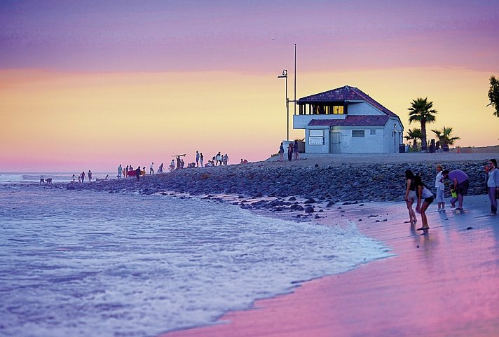 Vom Atlantik zum Pazifik - Los Angeles Beach