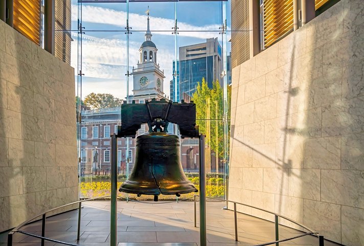 Auf den Spuren der Siedler - Liberty Bell Philadelphia
