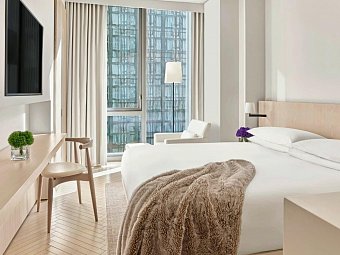 The Times Square EDITION - Wohnbeispiel Deluxe City View Room 1 King Bed (Zimmercodierung UD1)