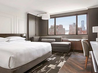 Marriott Downtown New York - Wohnbeispiel Deluxe One King bed (Zimmercodierung UD2)