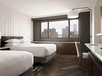 Marriott Downtown New York - Wohnbeispiel Two Double beds